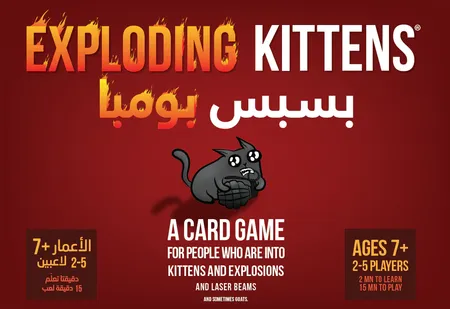 Exploding Kittens - A card game for people who are into kittens and explosions and laser beams and sometimes goats.